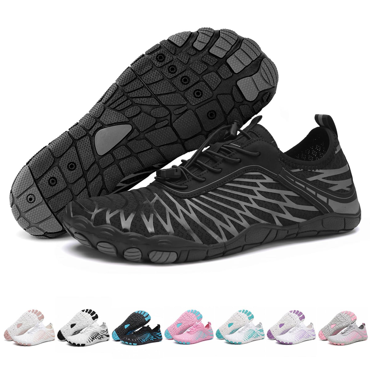 ELETON Barefoot Water Shoes with Wide Toe Box & Zero Drop