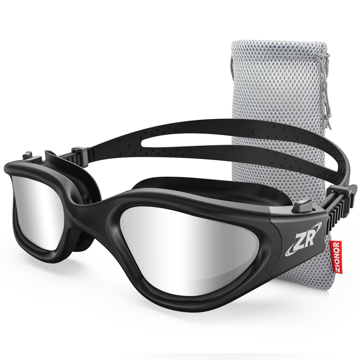ZIONOR G1 Polarized Anti-Fog Swim Goggles for Adults