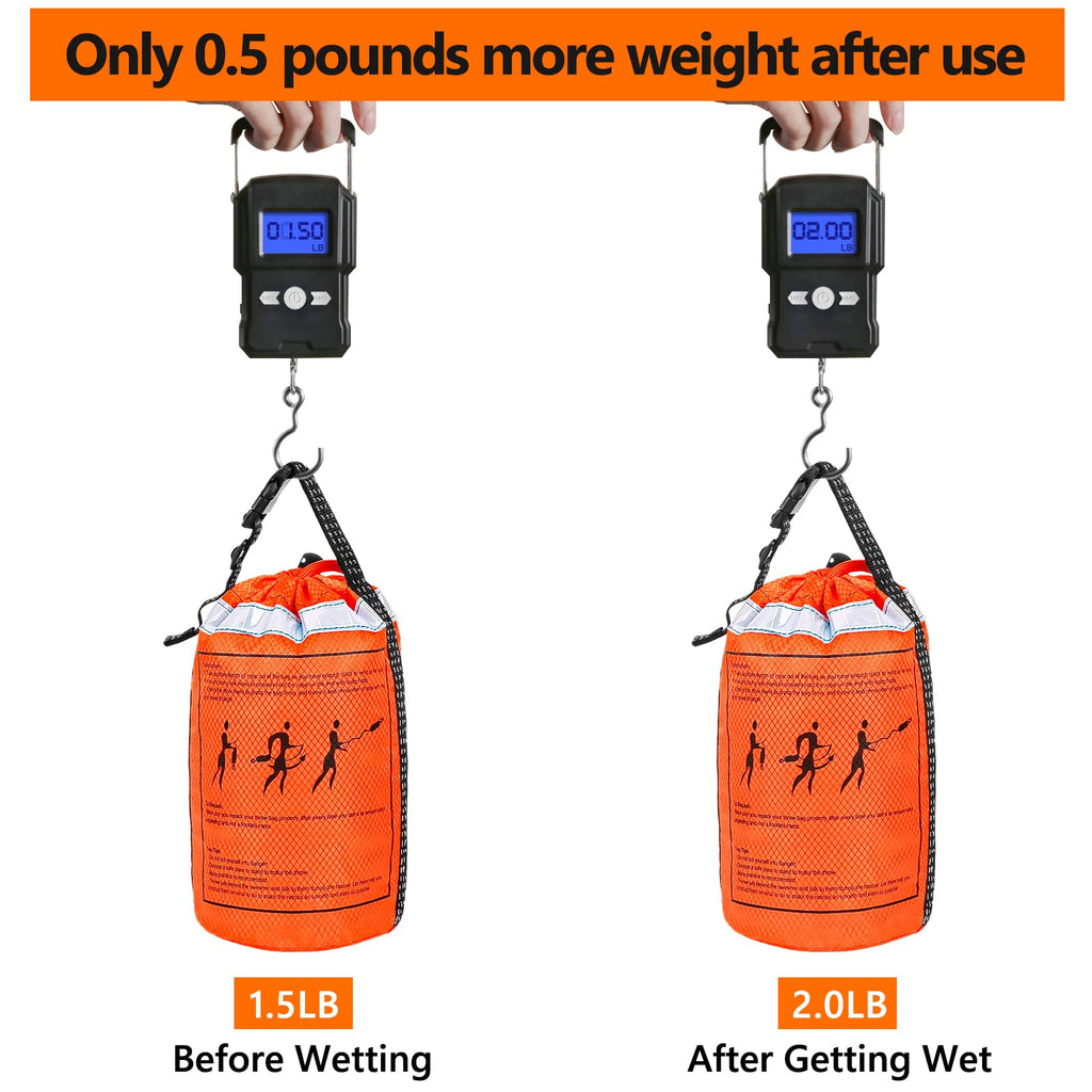 NTR Water Rescue Throw Bag with High-Strength Rescue Rope