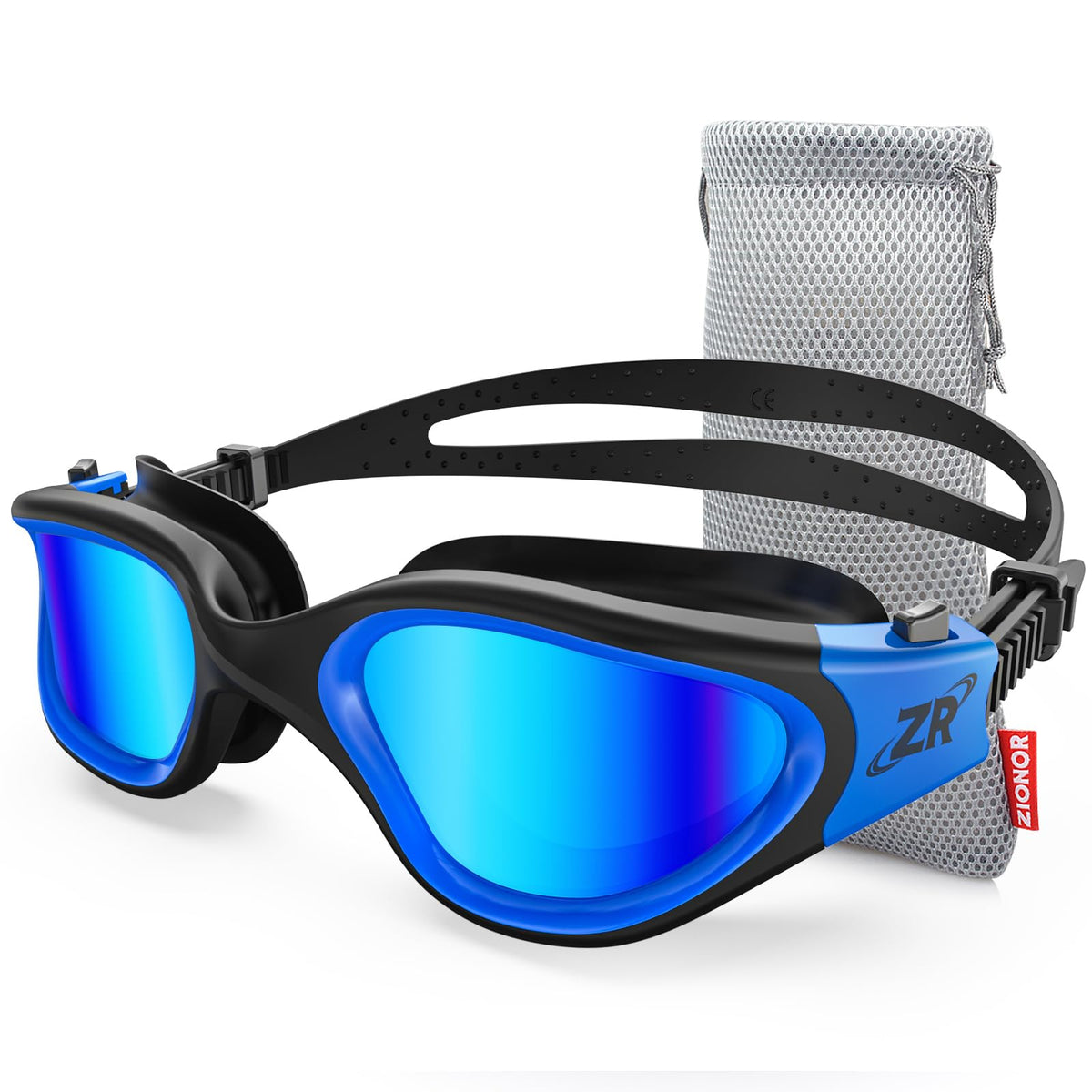 ZIONOR G1 Polarized Anti-Fog Swim Goggles for Adults