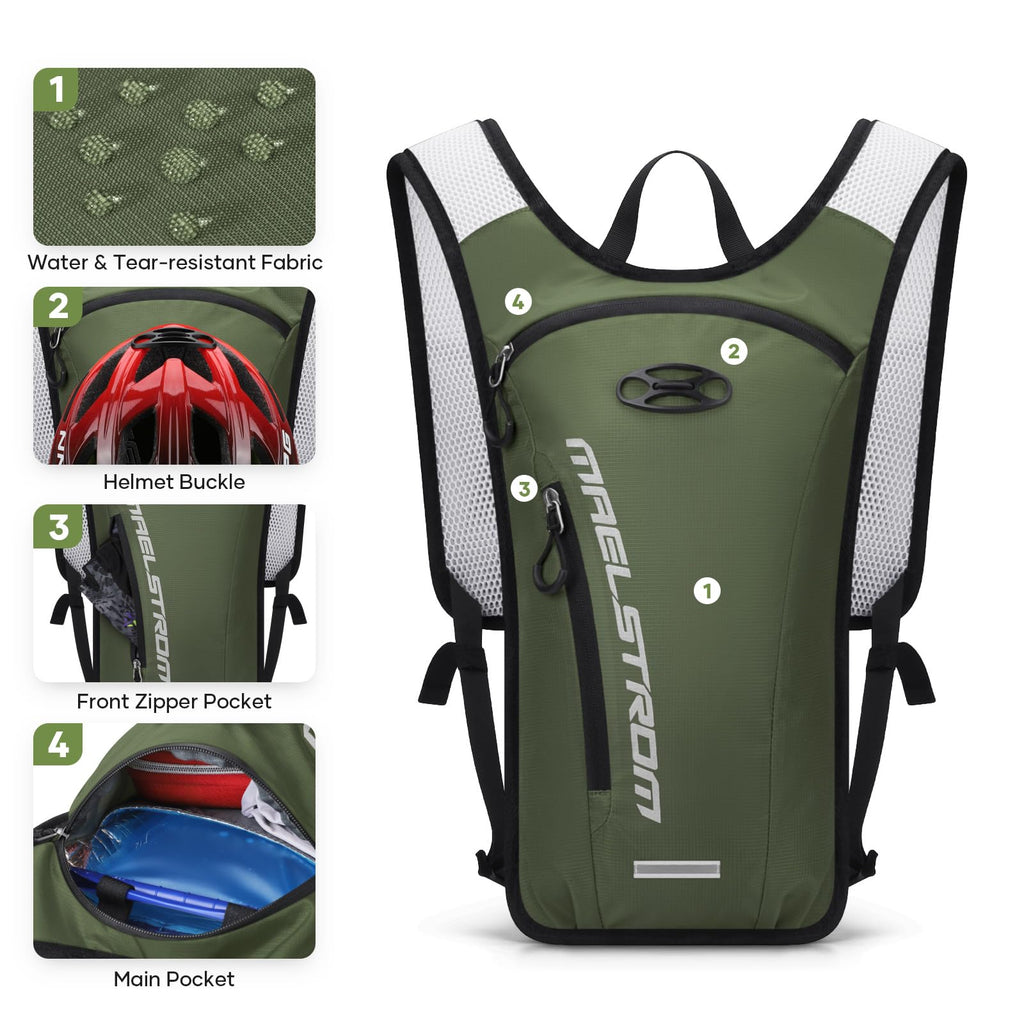 Maelstrom Lightweight Hydration Vest with 2L Water Bladder
