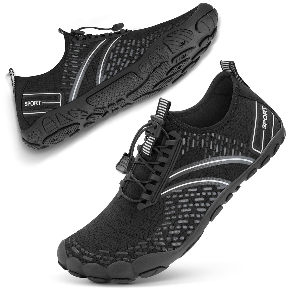 ATHMILE Quick-Dry Barefoot Water Shoes for Men & Women