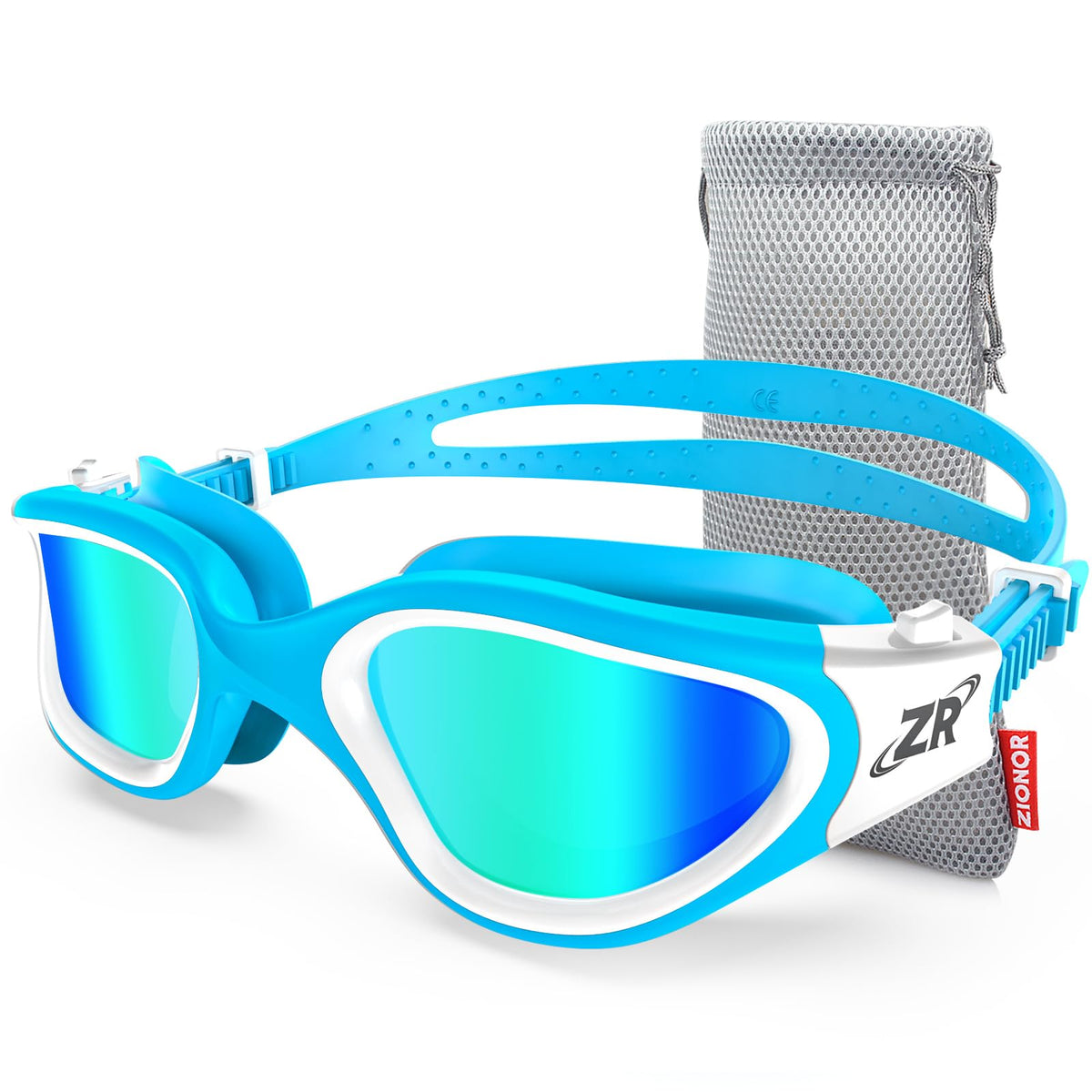 ZIONOR G1 Polarized Anti-Fog Swim Goggles for Adults
