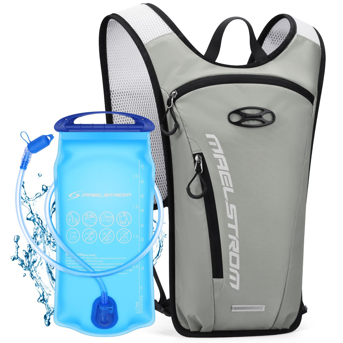 Maelstrom Lightweight Hydration Vest with 2L Water Bladder