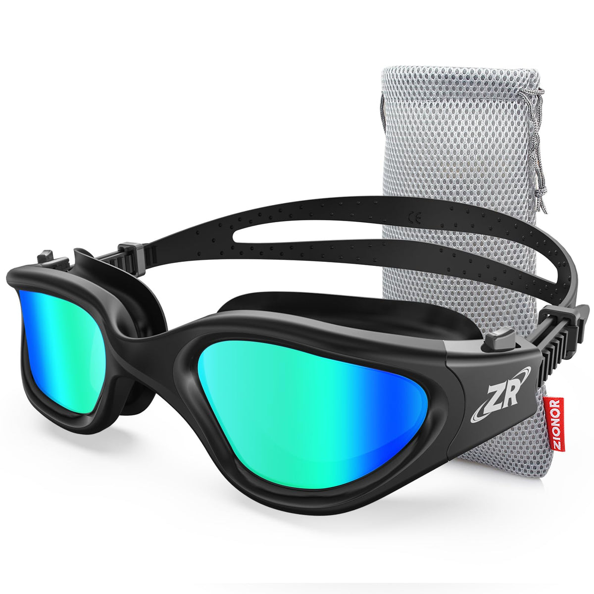 ZIONOR G1 Polarized Anti-Fog Swim Goggles for Adults