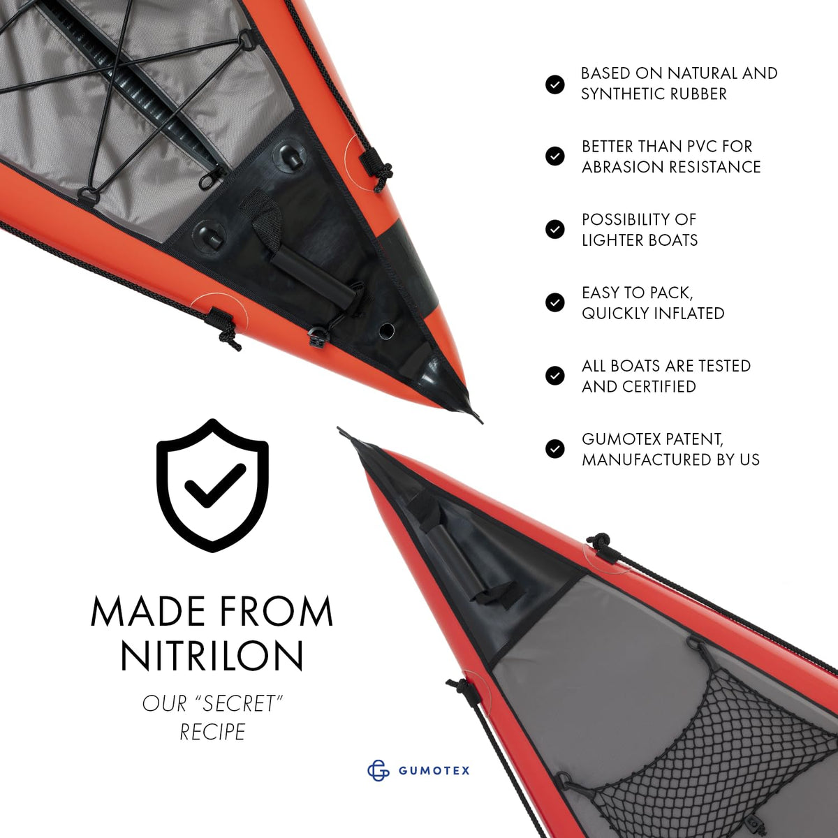 GUMOTEX Seashine 2-Person Inflatable Tandem Kayak
