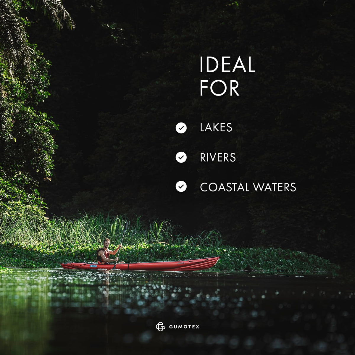 GUMOTEX Seashine 2-Person Inflatable Tandem Kayak