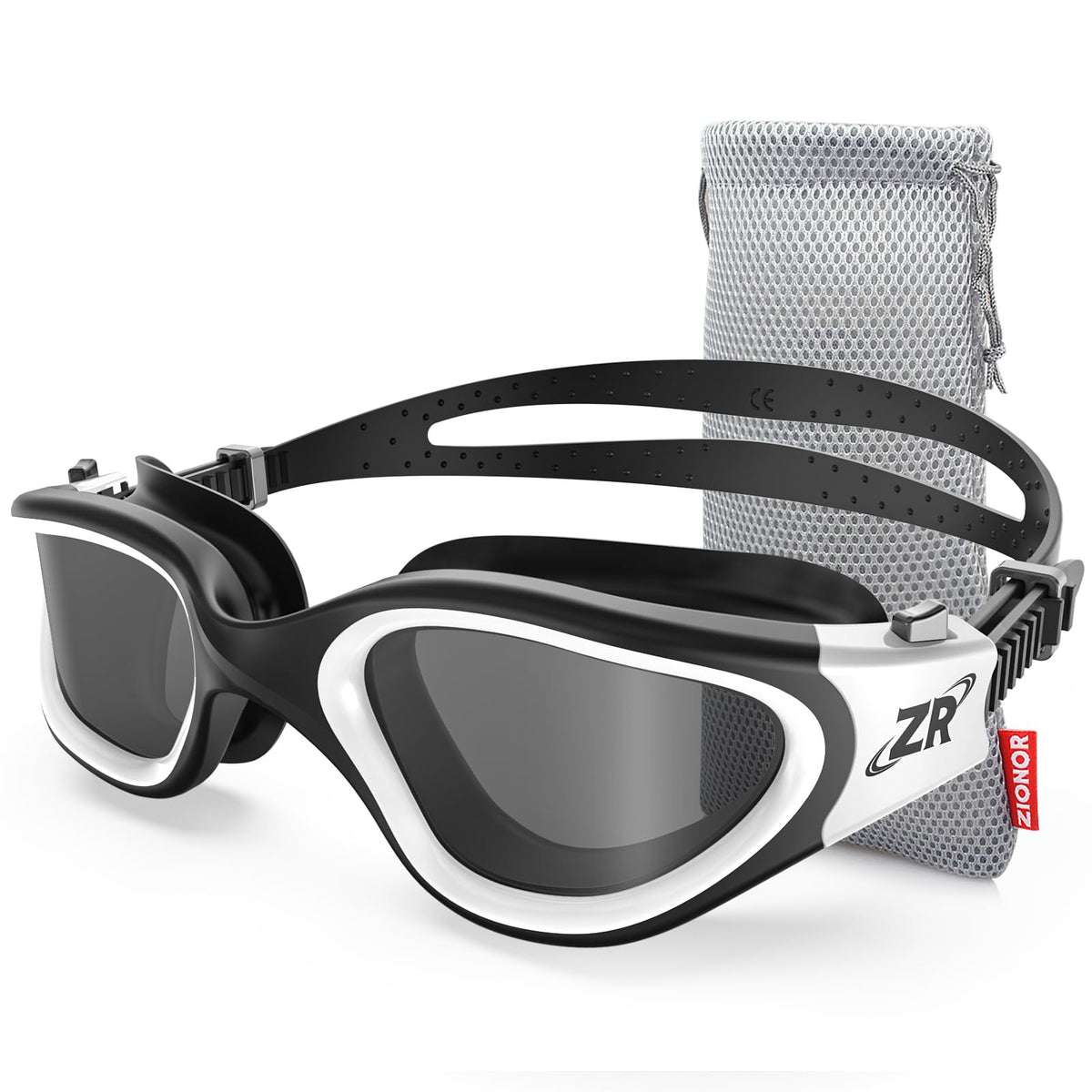 ZIONOR G1 Polarized Anti-Fog Swim Goggles for Adults