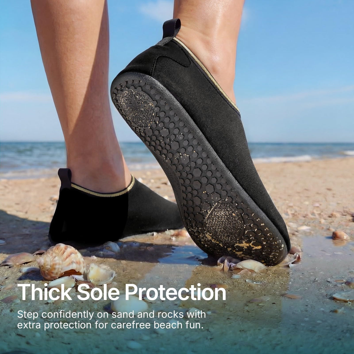 Quick-Dry Water Shoes for Men & Women with Barefoot Fit