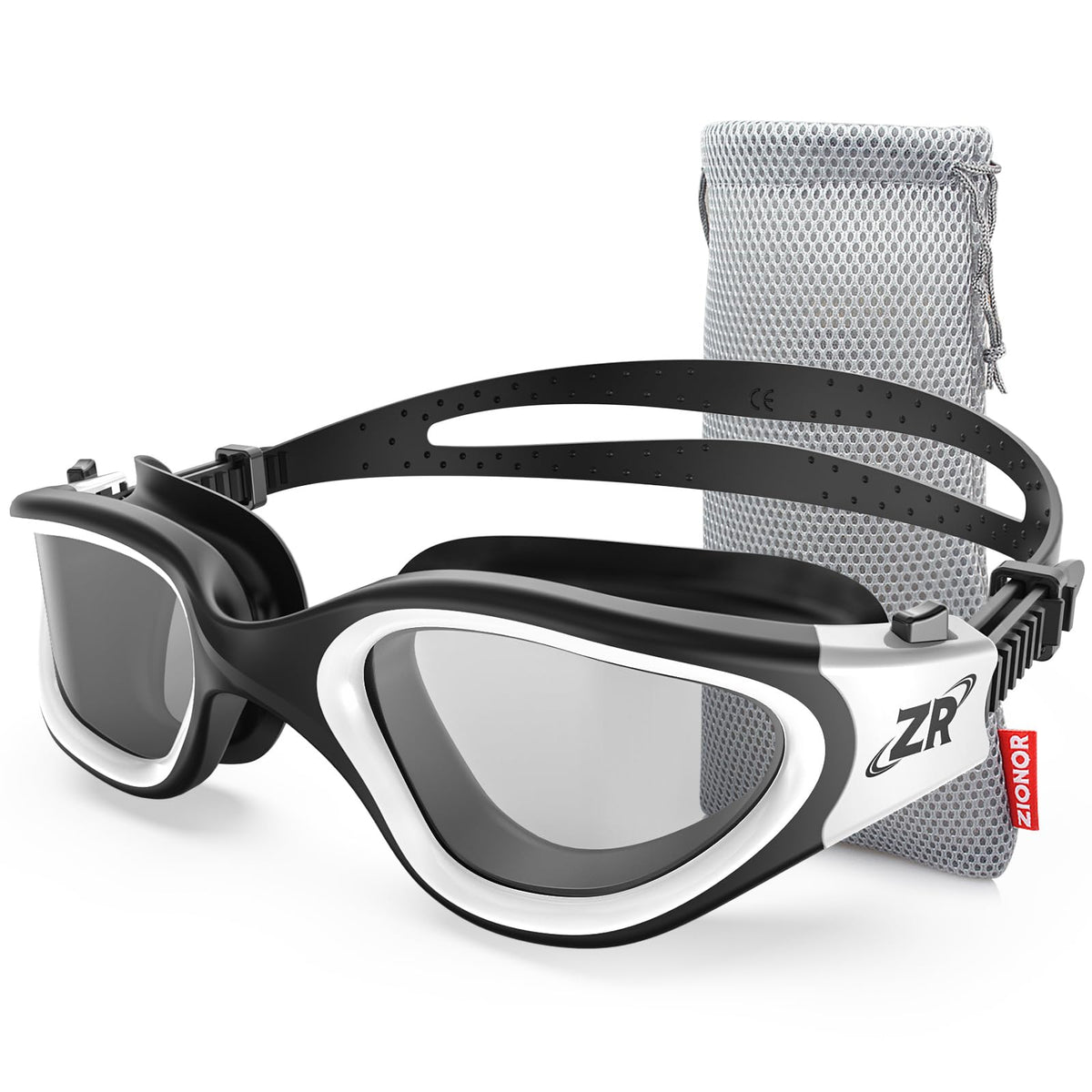 ZIONOR G1 Polarized Anti-Fog Swim Goggles for Adults