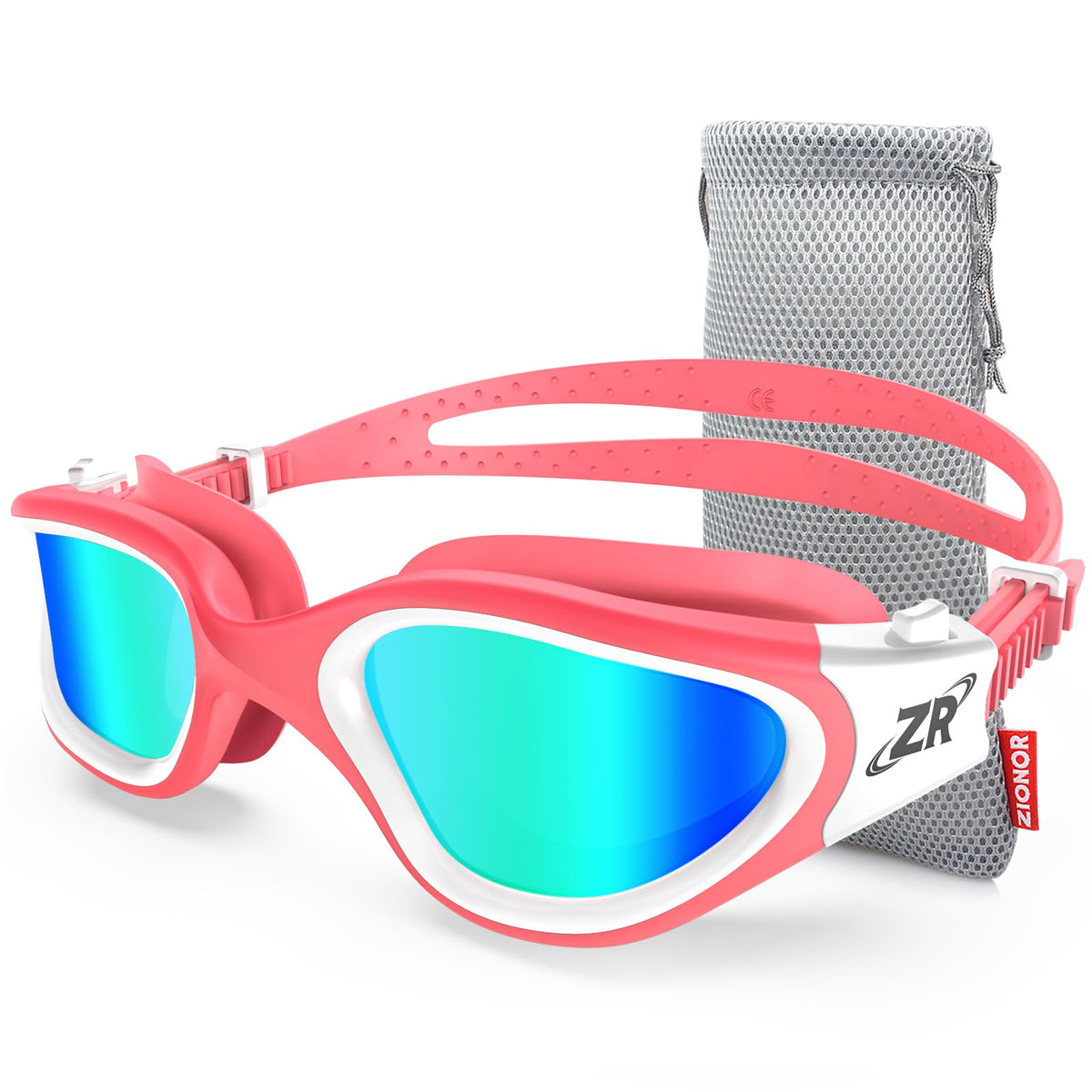 ZIONOR G1 Polarized Anti-Fog Swim Goggles for Adults