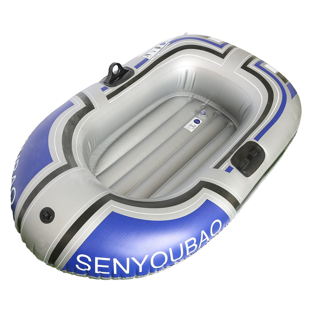 PLKO Inflatable Boat for Pool, Lake & Outdoor Recreation