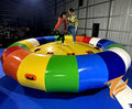 13-Ft PVC Inflatable Towable River Disco Raft with Pump