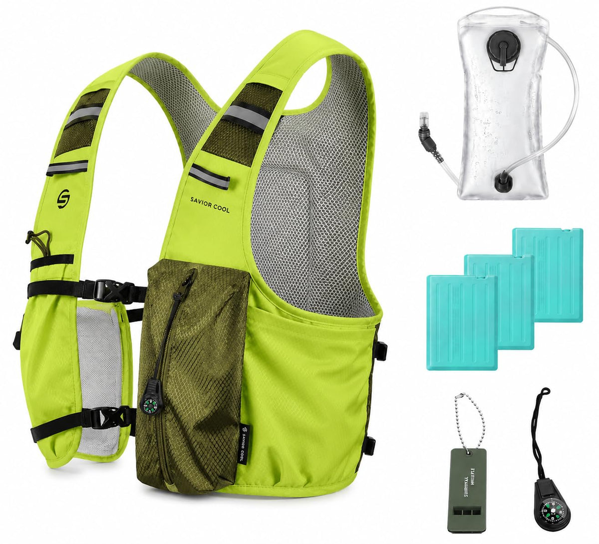 SAVIOR COOL Hydration Cooling Vest for Running & Hiking