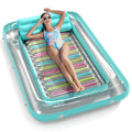 Jasonwell 4-in-1 Inflatable Tanning Pool Lounger Float