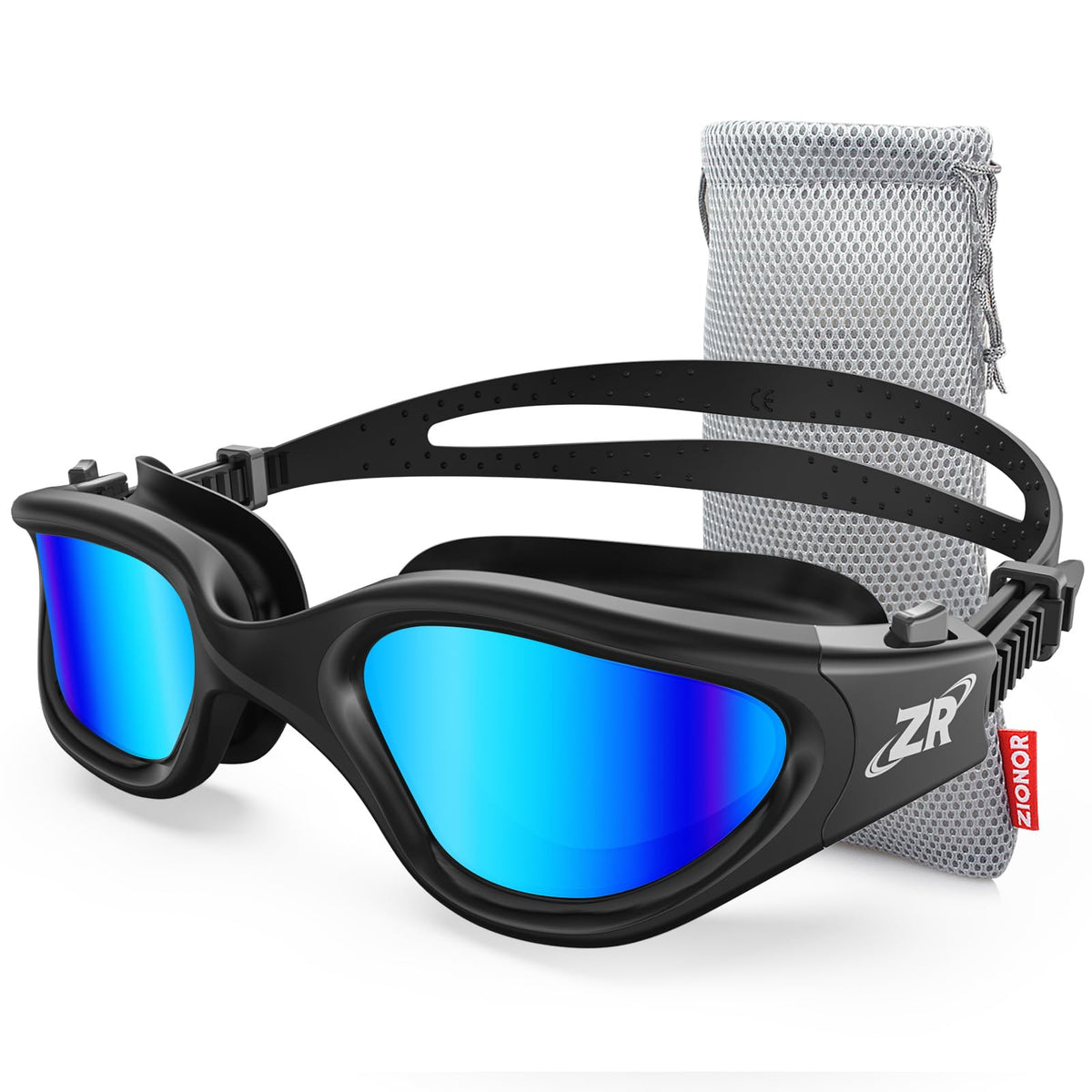 ZIONOR G1 Polarized Anti-Fog Swim Goggles for Adults