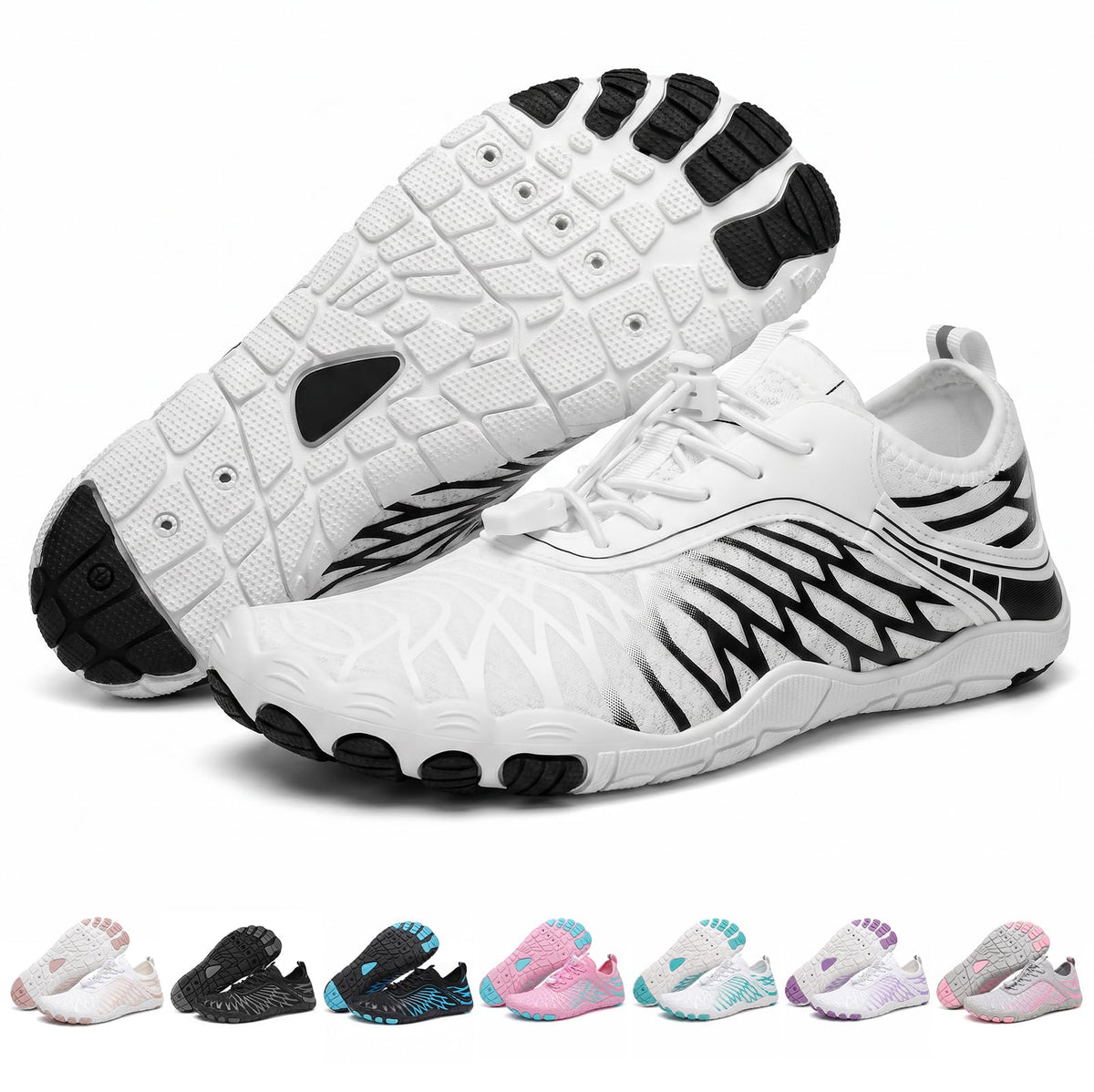 ELETON Barefoot Water Shoes with Wide Toe Box & Zero Drop