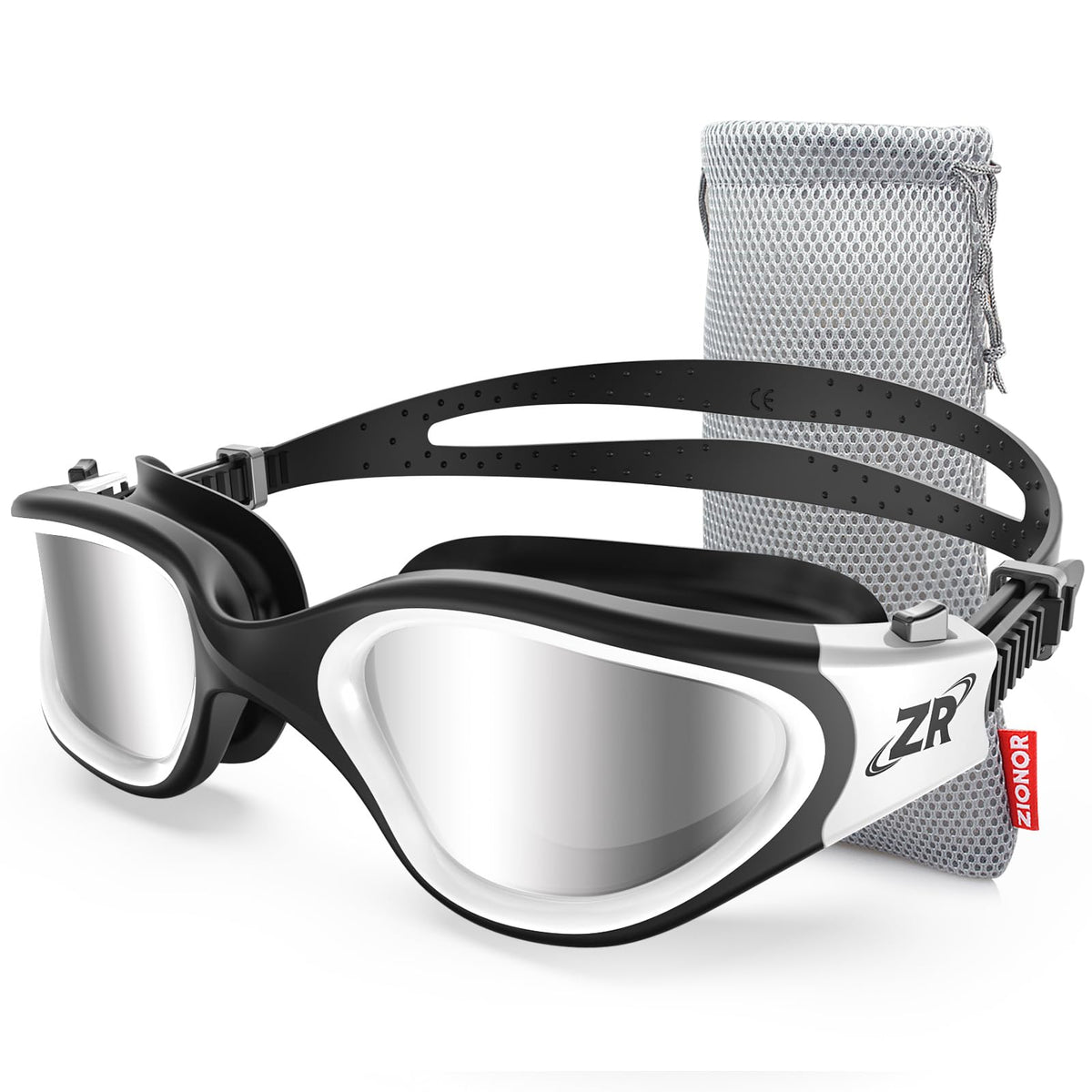 ZIONOR G1 Polarized Anti-Fog Swim Goggles for Adults