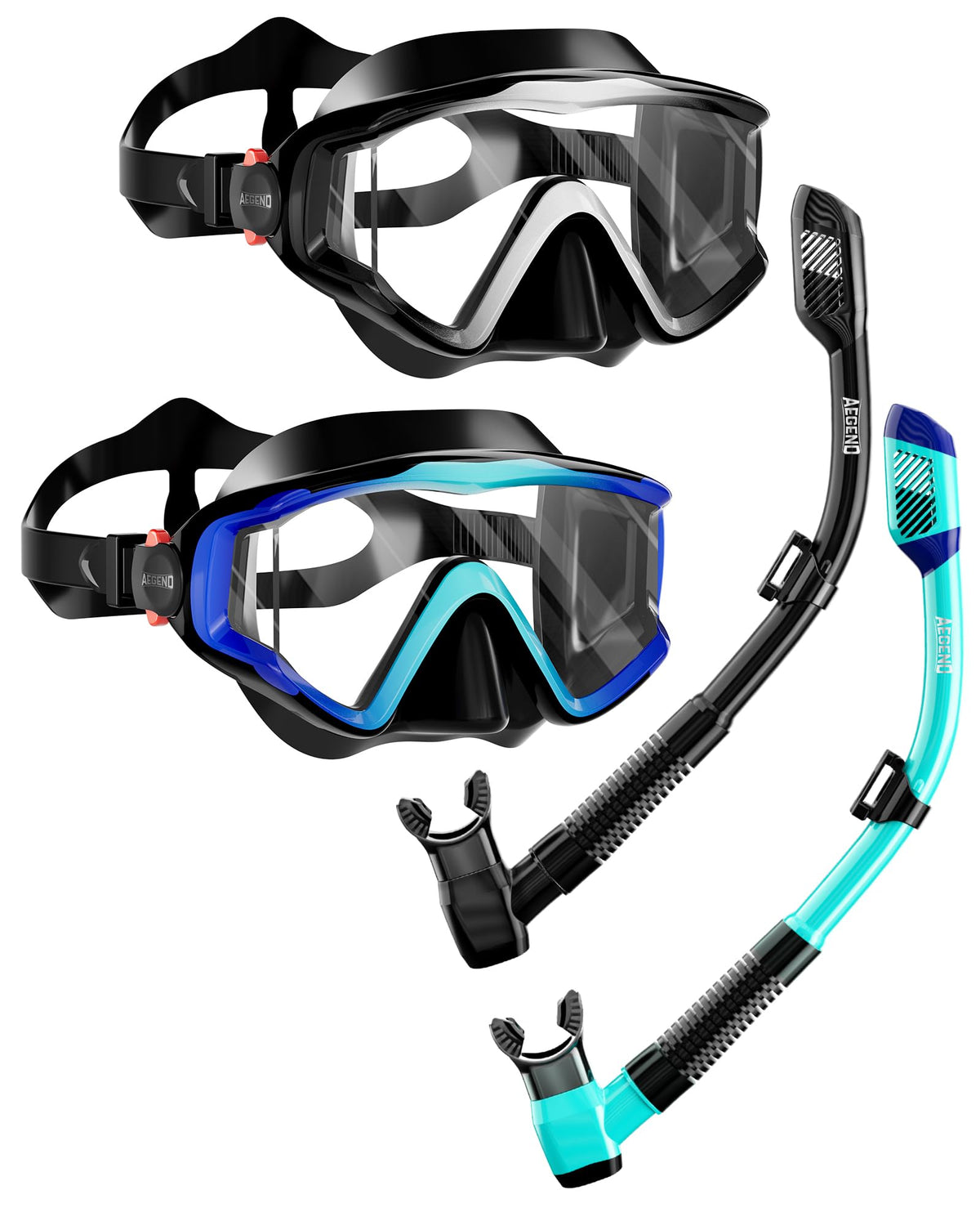 Aegend Adult Snorkeling Mask with Anti-Fog & Dry Valve