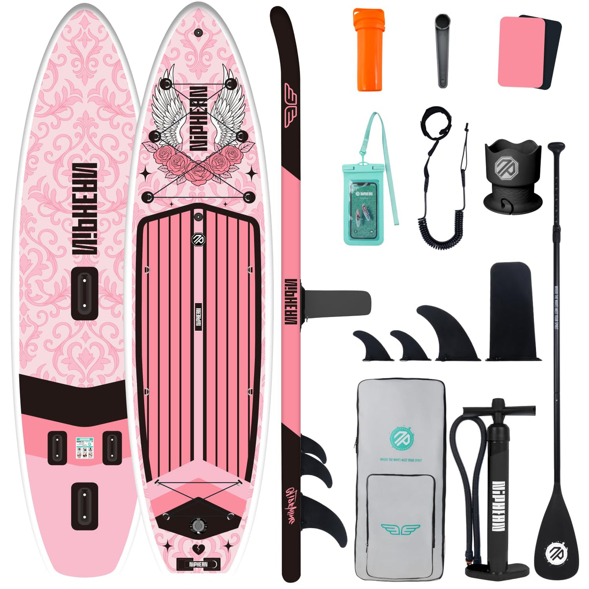 Niphean XL Inflatable Paddle Board for 2+1 Riders