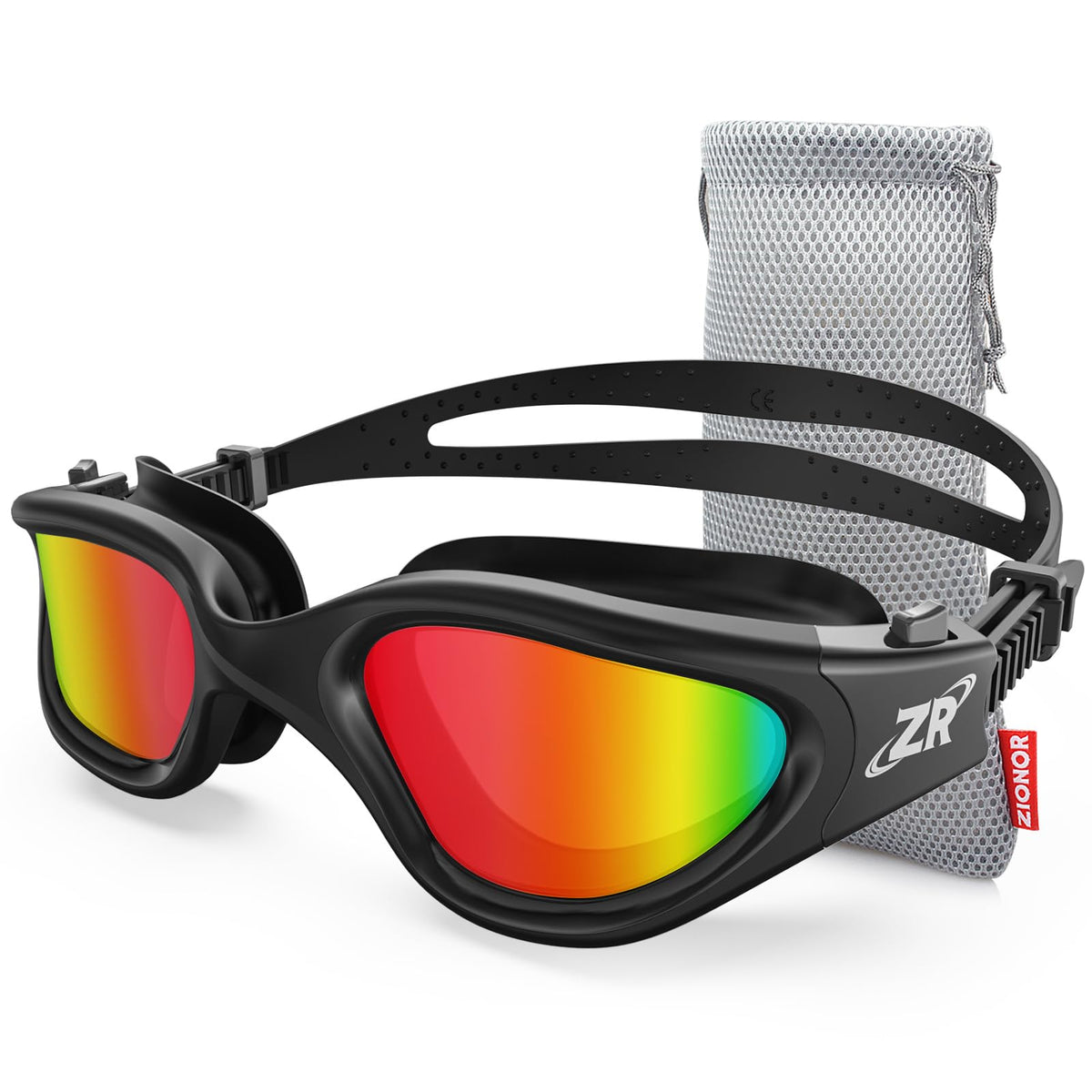 ZIONOR G1 Polarized Anti-Fog Swim Goggles for Adults