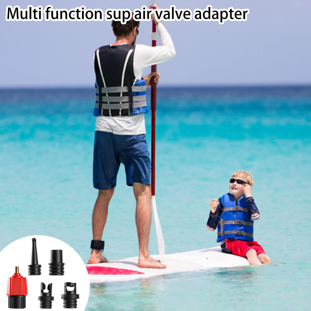 CANIPHA SUP Pump Adapter Set with 9 Air Nozzles