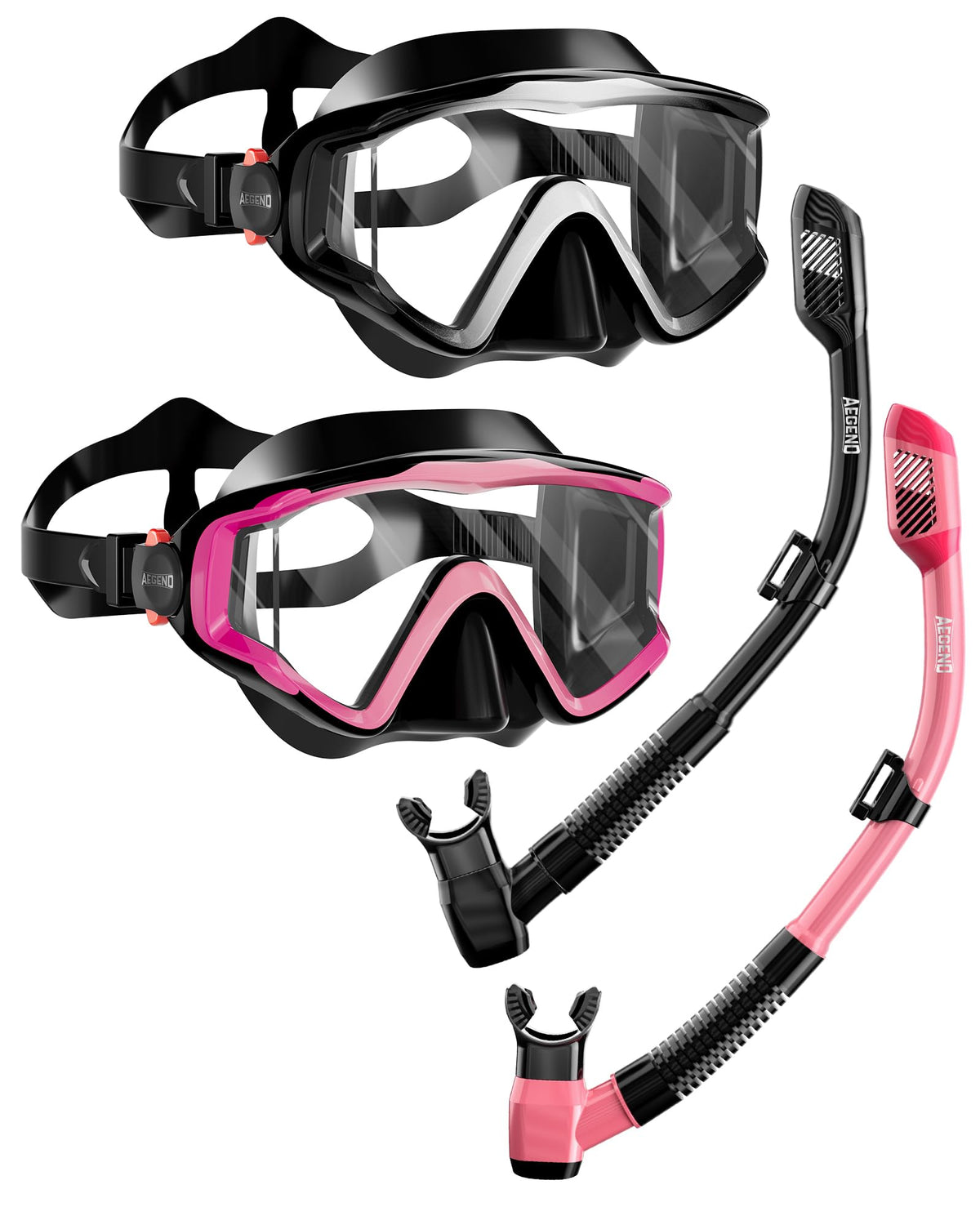 Aegend Adult Snorkeling Mask with Anti-Fog & Dry Valve