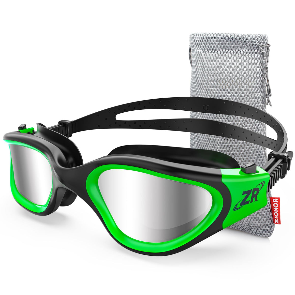 ZIONOR G1 Polarized Anti-Fog Swim Goggles for Adults