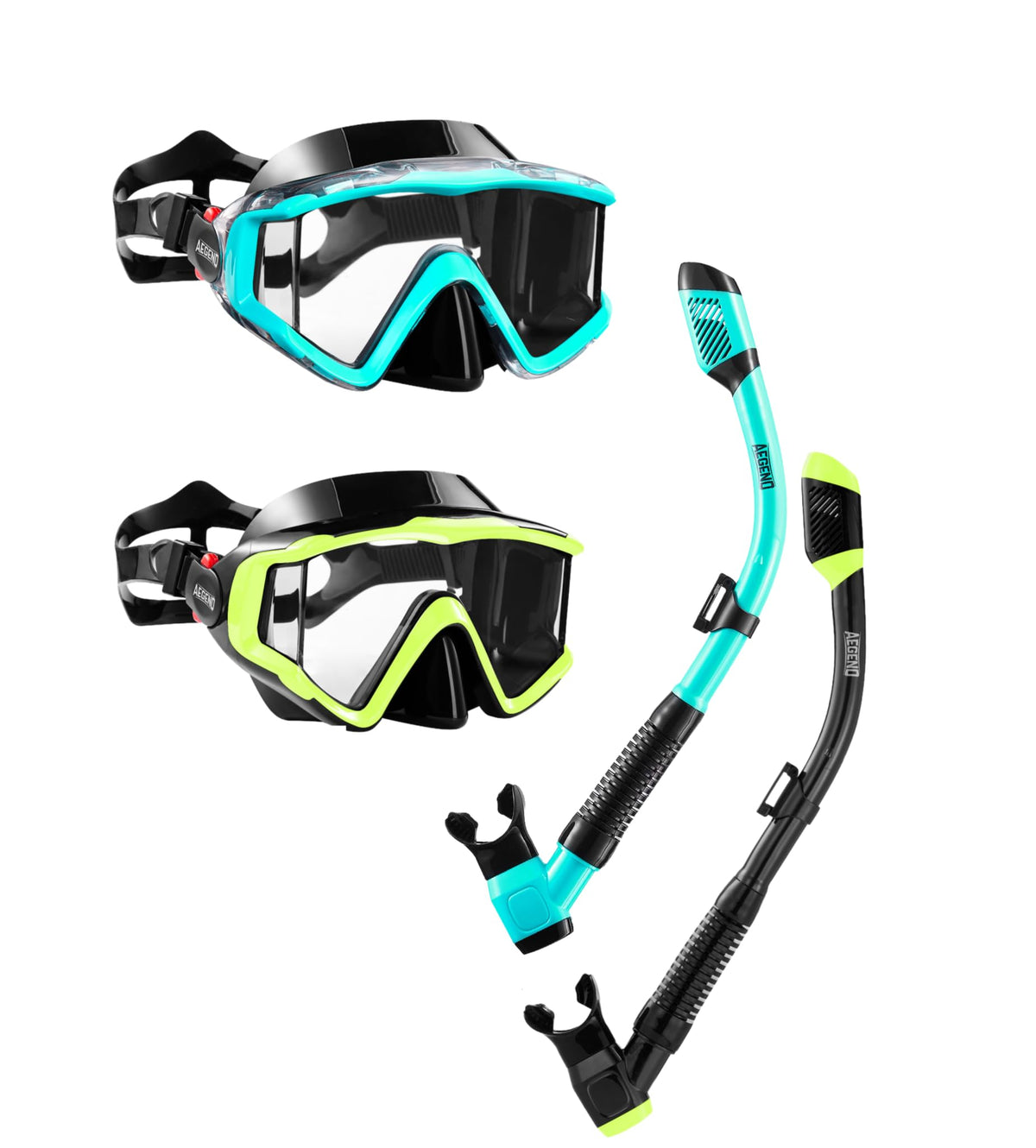 Aegend Adult Snorkeling Mask with Anti-Fog & Dry Valve
