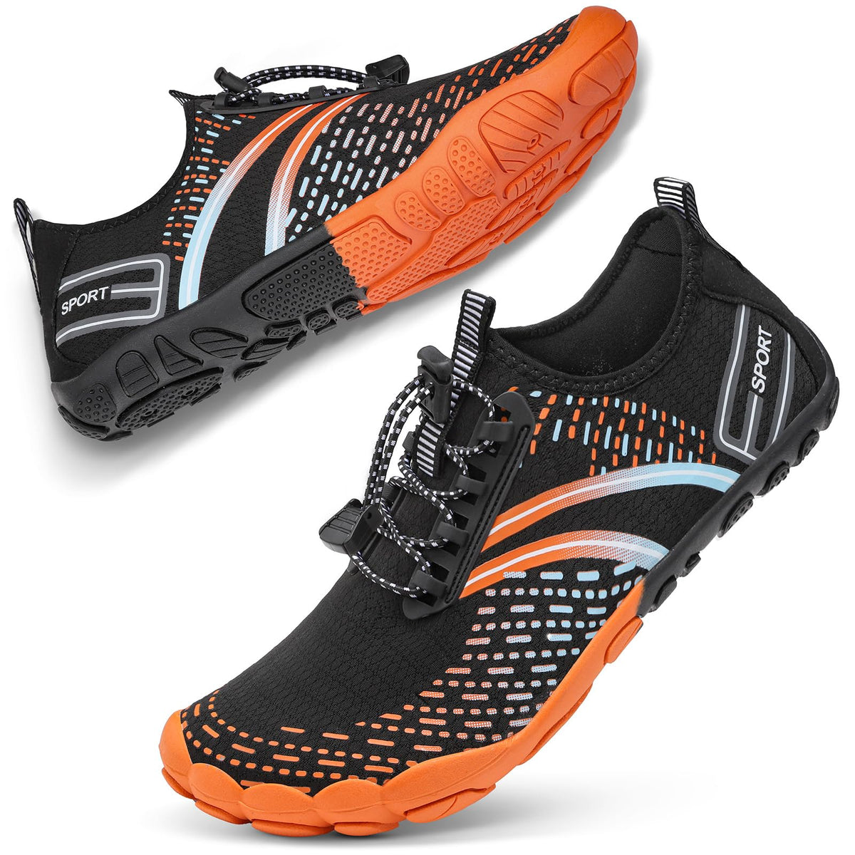 ATHMILE Quick-Dry Barefoot Water Shoes for Men & Women