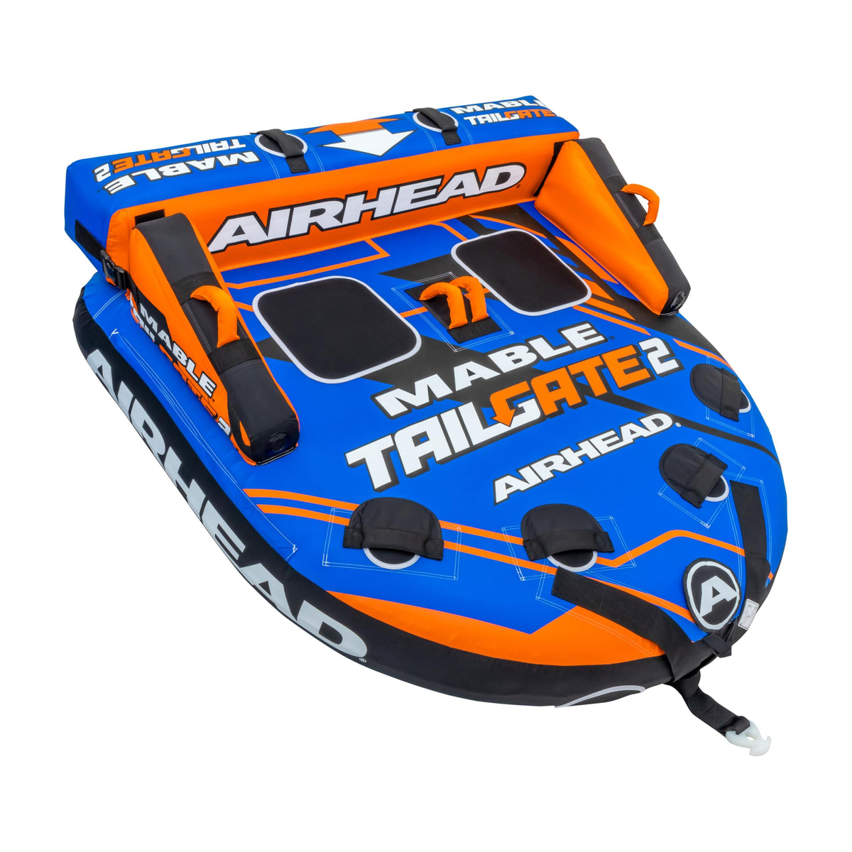 Airhead Mable 1–4 Rider Towable Boat Tube with Dual Tow Points