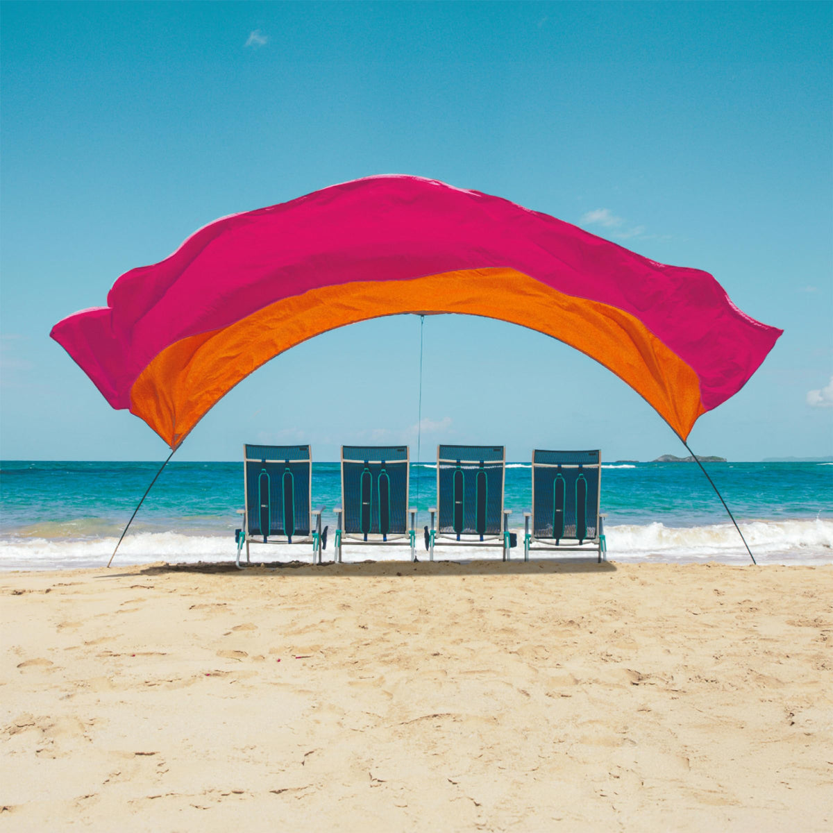 Shibumi Shade Current Wind-Powered Beach Shade Canopy