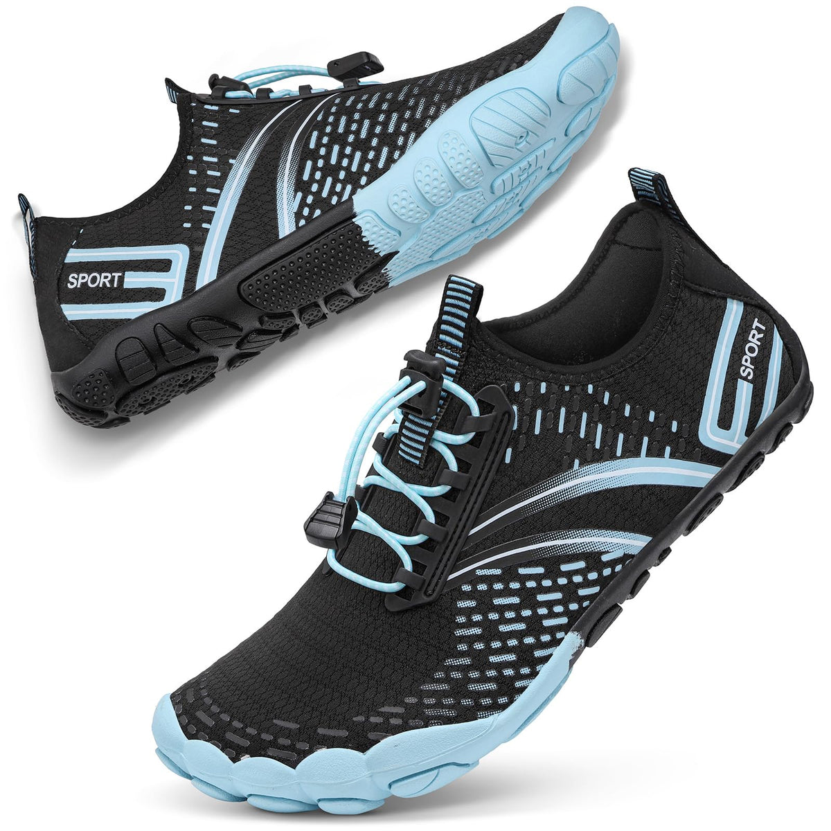 ATHMILE Quick-Dry Barefoot Water Shoes for Men & Women