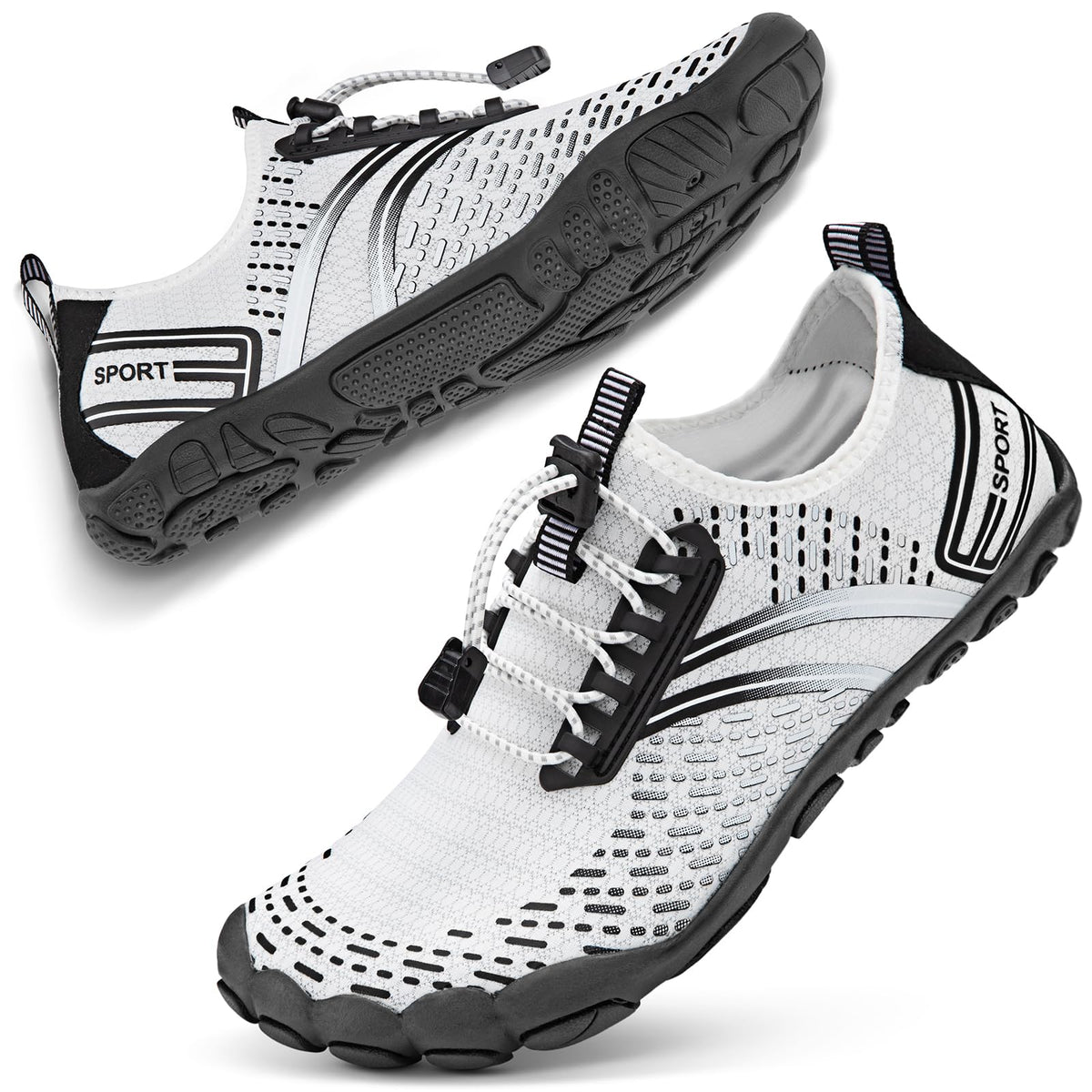 ATHMILE Quick-Dry Barefoot Water Shoes for Men & Women