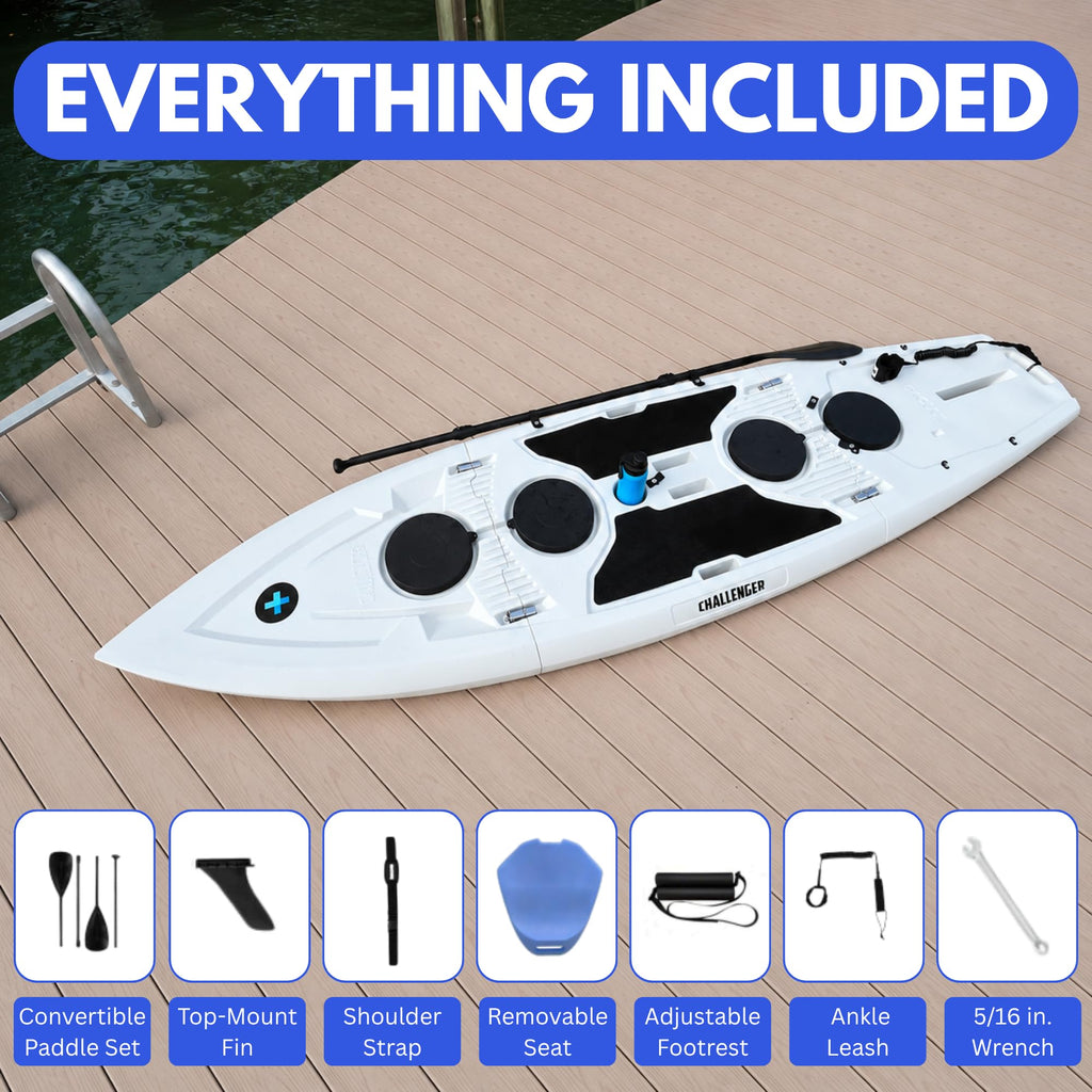 Innovoplus 10'2" Modular SUP Kayak Hybrid with Seat & Paddle