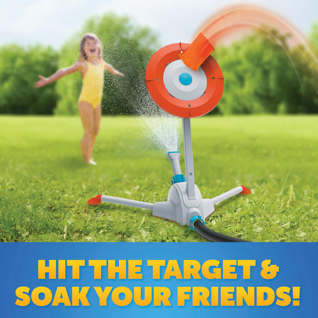 Blue Marble Toss 'N Soak Outdoor Sprinkler Water Game