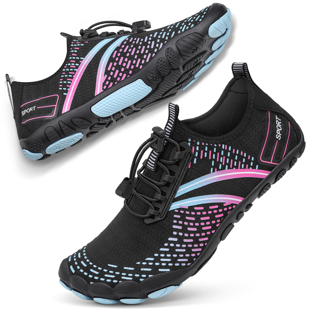 ATHMILE Quick-Dry Barefoot Water Shoes for Men & Women