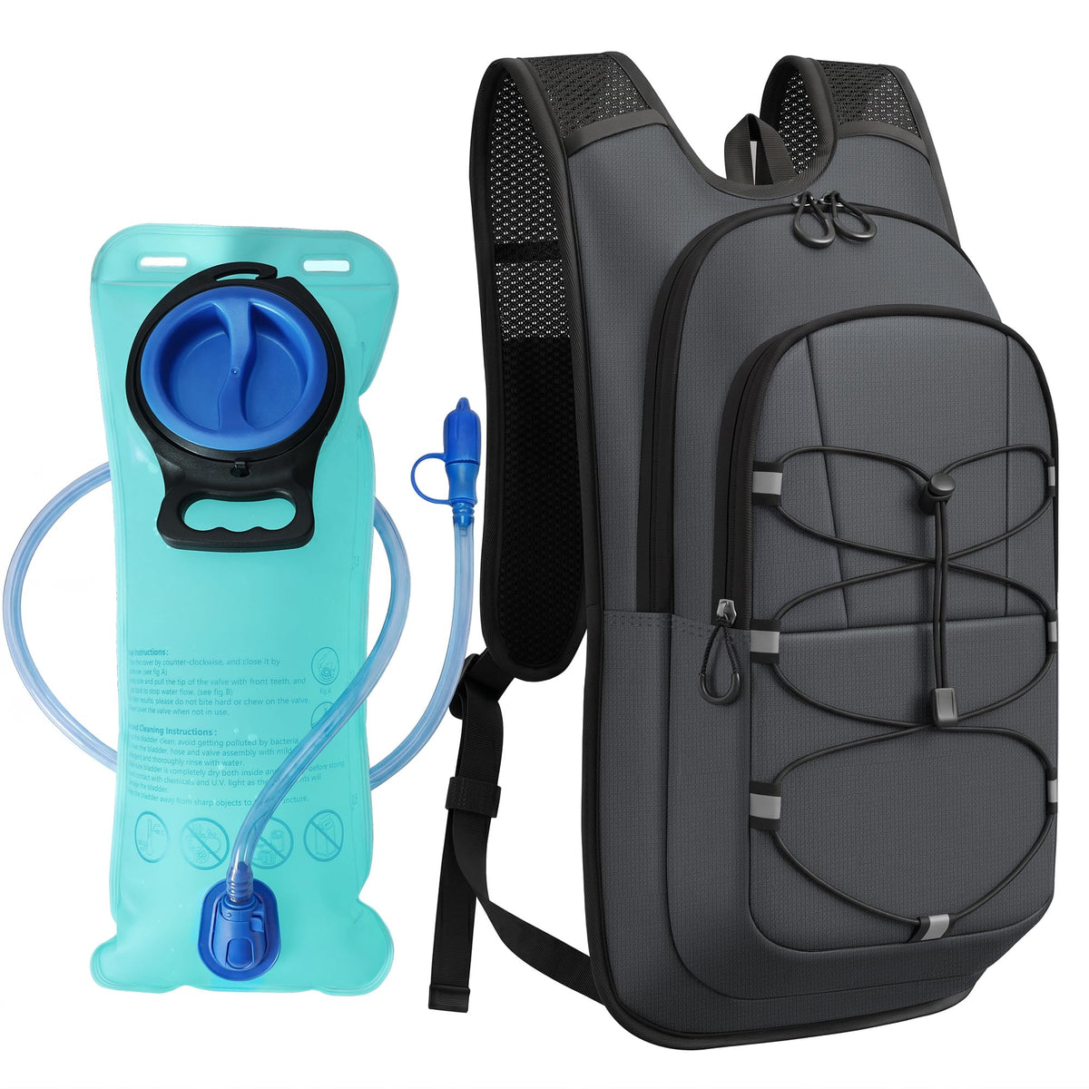 MIYCOO Hydration Backpack with 2L Water Bladder