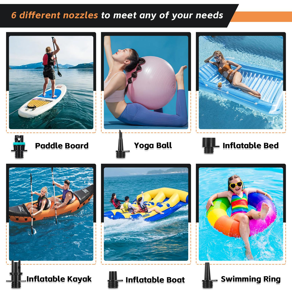 Aoiiefe SUP Pump Hose Adapter for Inflatable Paddle Boards