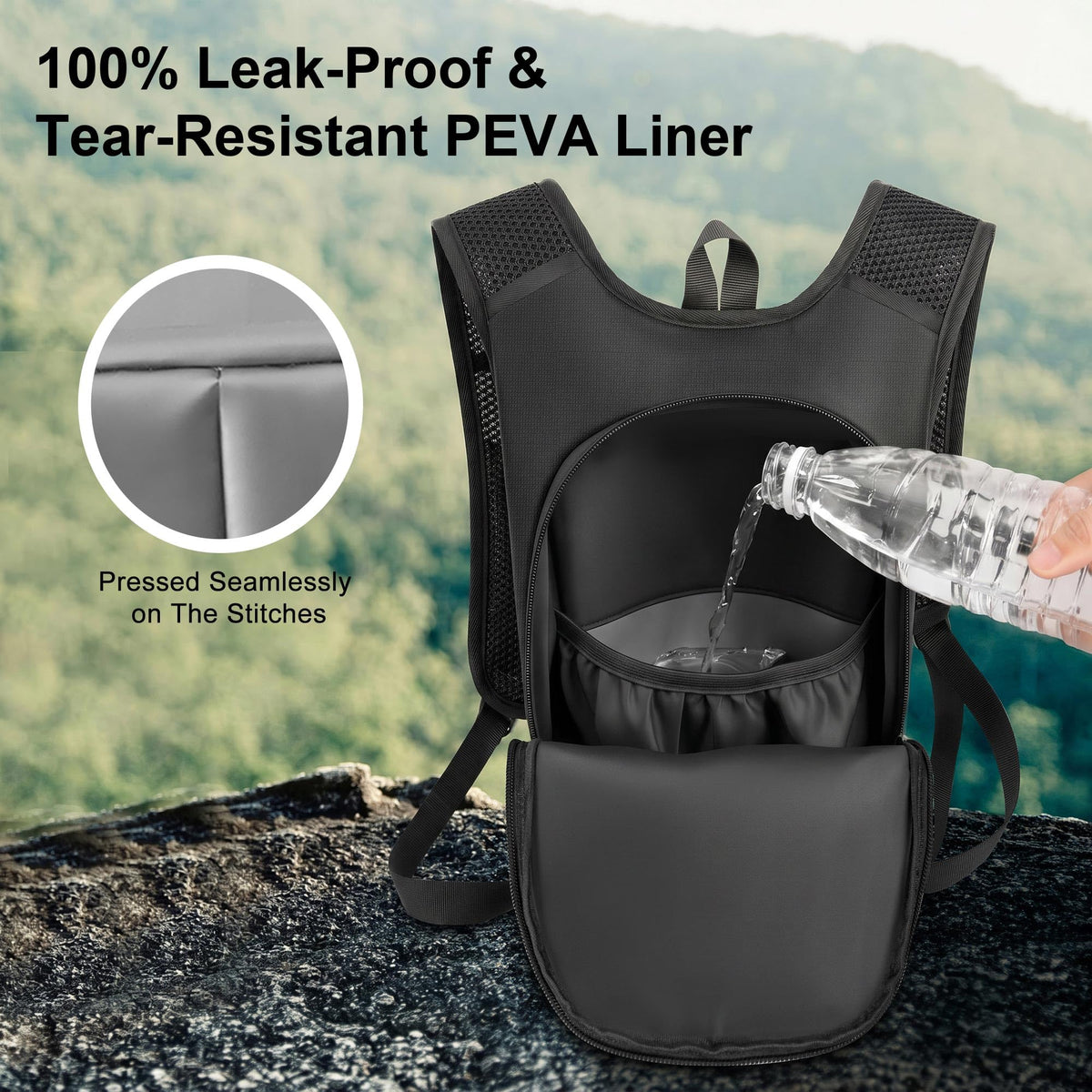 MIYCOO Hydration Backpack with 2L Water Bladder