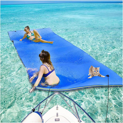 3-Layer XPE Foam Floating Water Pad for Pool, Lake & Ocean