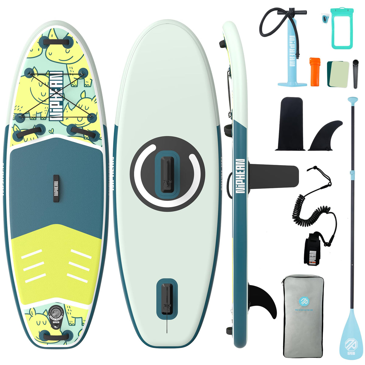 Niphean XL Inflatable Paddle Board for 2+1 Riders