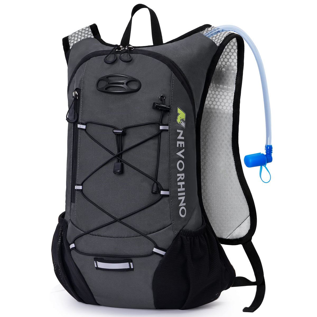 Lightweight Hydration Backpack with 2L Water Bladder