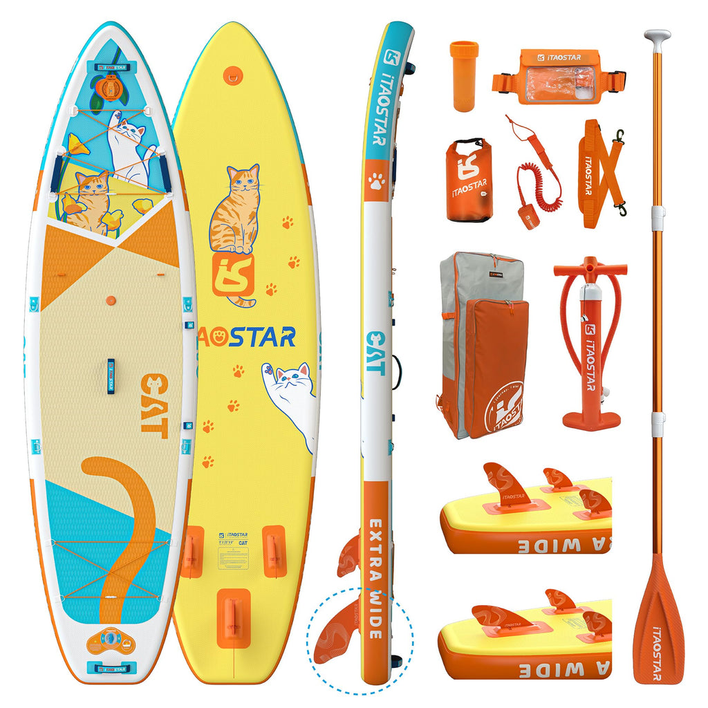 iTAOSTAR Joyful Voyagers Inflatable Paddle Board Set