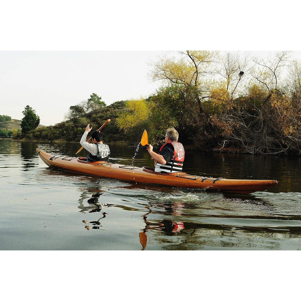 Old Modern Handicrafts 19-Ft 2-Person Wooden Tandem Kayak