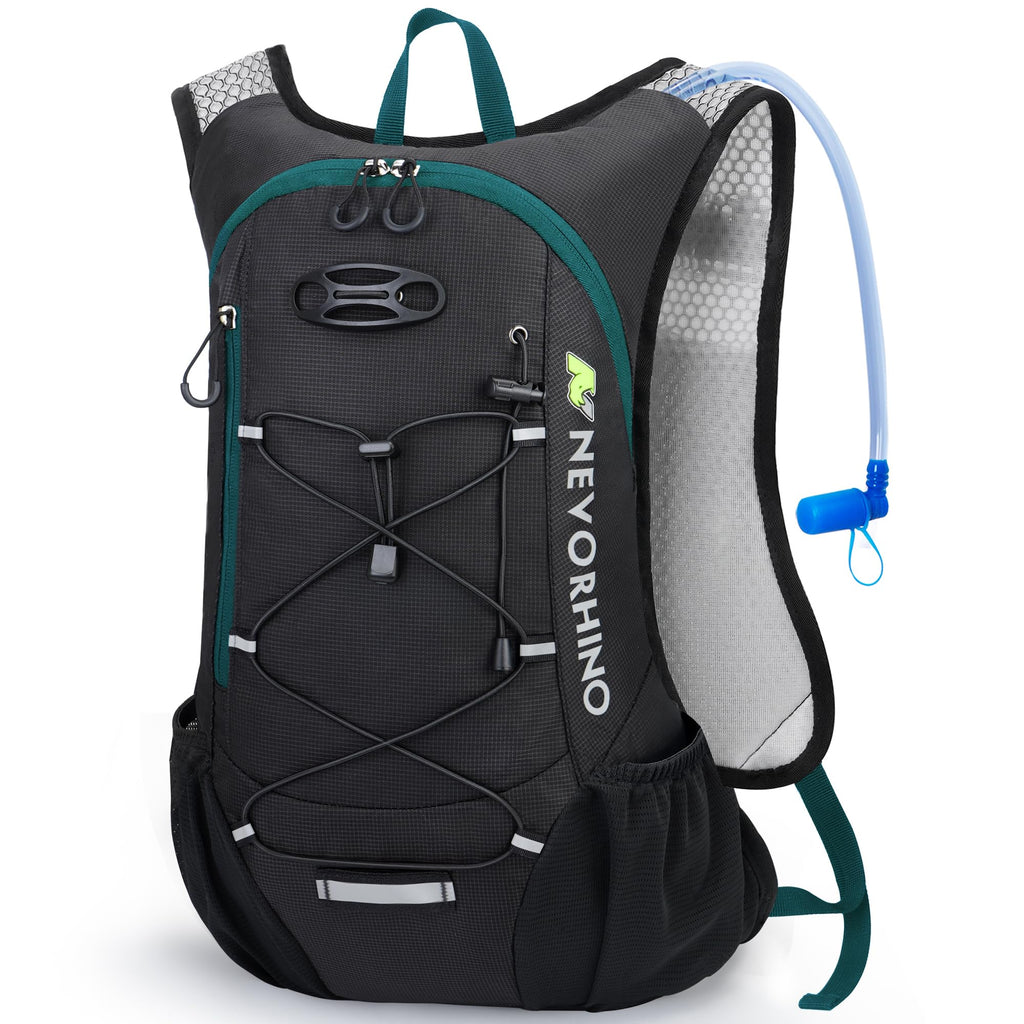 Lightweight Hydration Backpack with 2L Water Bladder