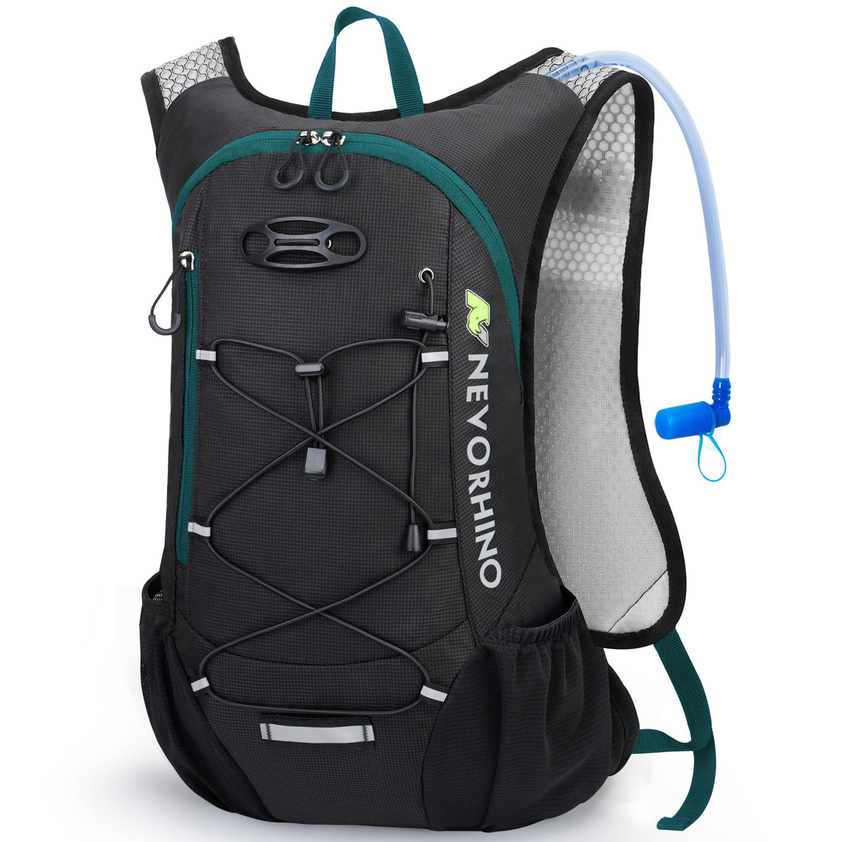 Lightweight Hydration Backpack with 2L Water Bladder