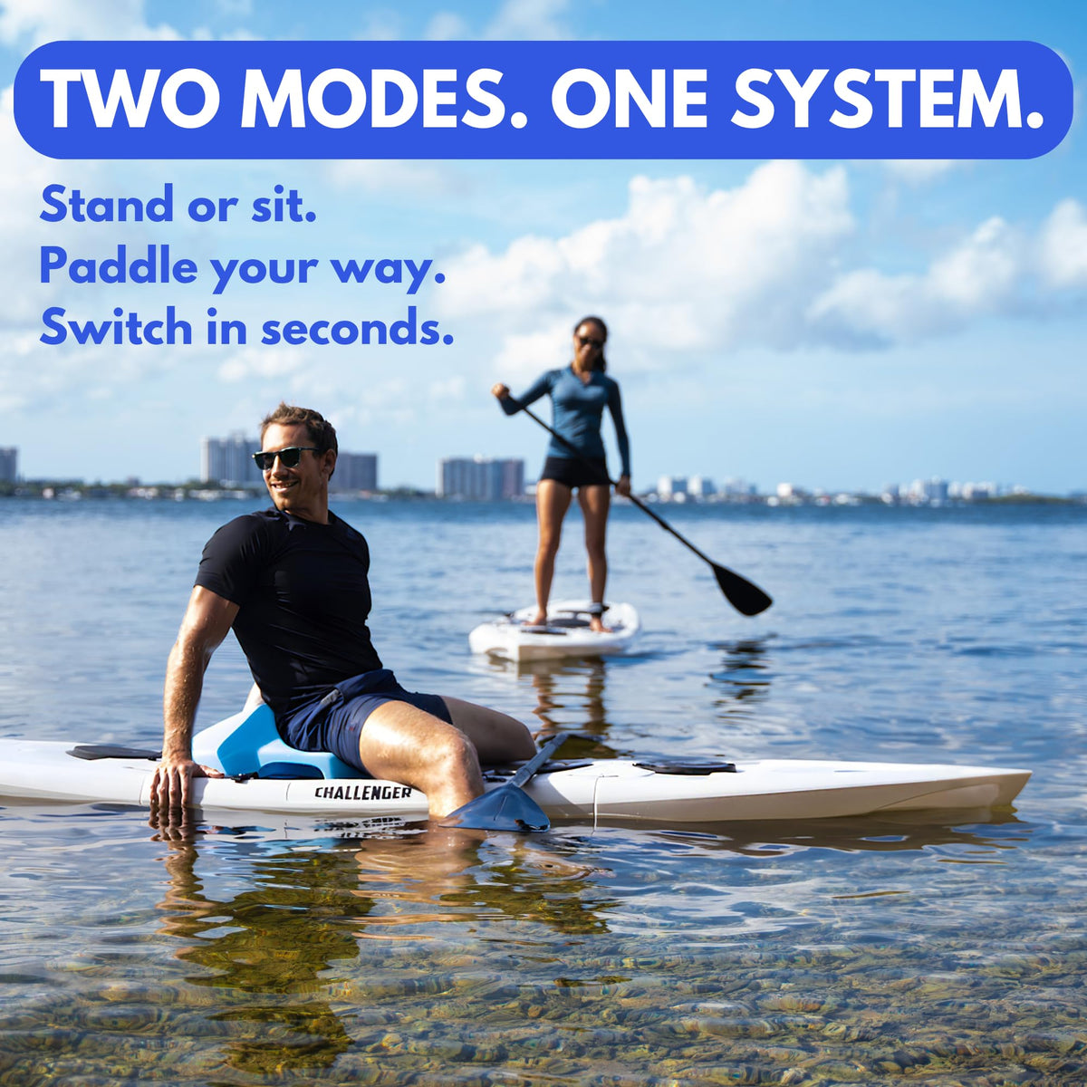Innovoplus 10'2" Modular SUP Kayak Hybrid with Seat & Paddle