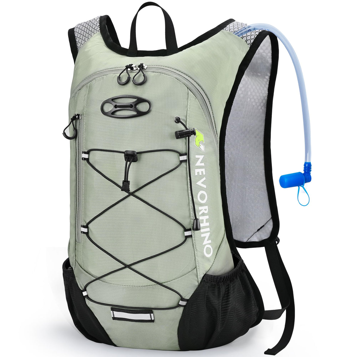 Lightweight Hydration Backpack with 2L Water Bladder