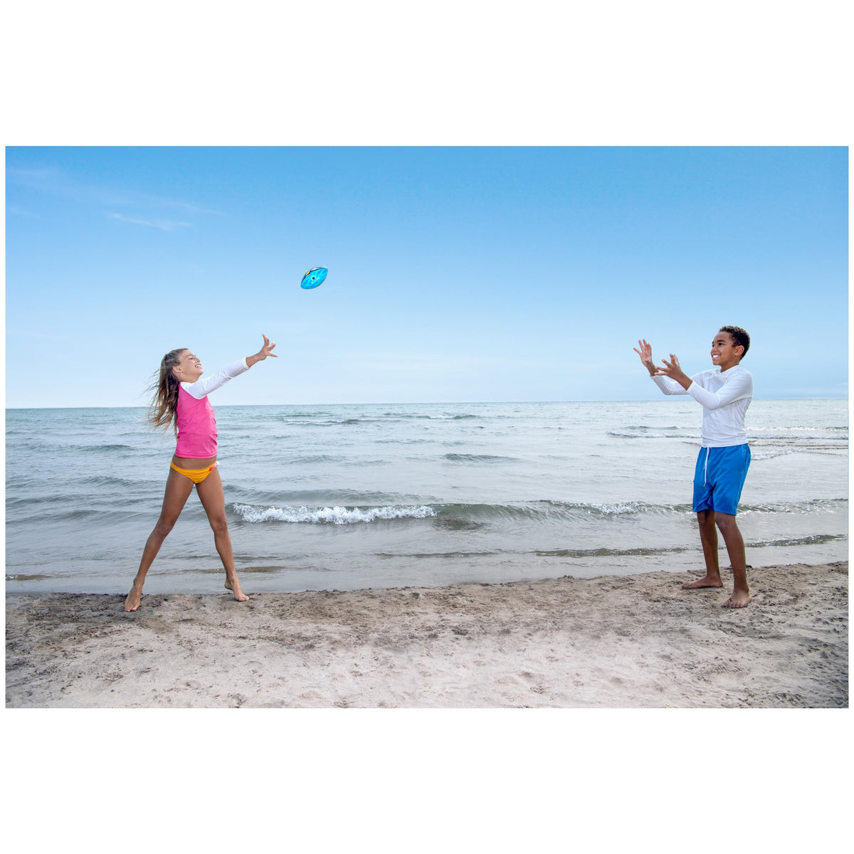 SwimWays Hydro Waterproof Football for Pool & Outdoor Play